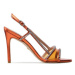 Stuart Weitzman Sandále Mondrian Glam 100 Sa SC242 Oranžová