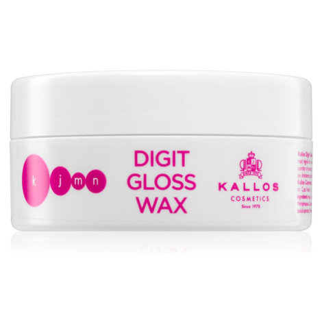 Kallos KJMN Professional Digit Gloss Wax tvarujúci vosk na lesk a hebkosť vlasov