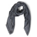 Calvin Klein Jeans  MONOGRAM JACQUARD SCARF K60K608779  Šále/Štóle/Šatky Čierna