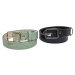 Ostrich Synthetic Leather Strap 2-Pack Black/Leaf