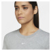 Tričko Nike Women's T-Shirt Dk Grey Heather/ White