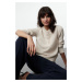 Trendyol Stone Soft Textured Basic Knitwear Sweater