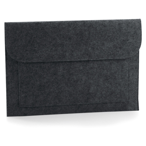 BagBase Plstený obal BG726 Charcoal Melange