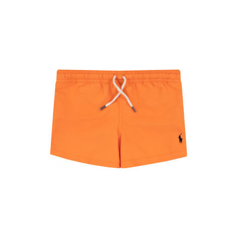 Polo Ralph Lauren Plavecké šortky Traveler 322785582 Oranžová Regular Fit