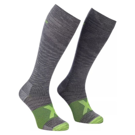 Ortovox Tour Compression Long M Grey Blend Ponožky
