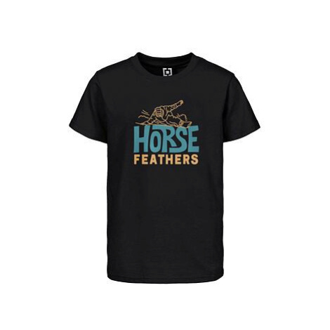 HORSEFEATHERS Detské tričko Joyride - black BLACK