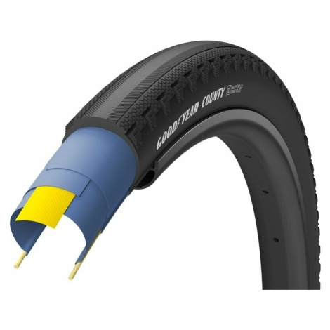 Goodyear County Ultimate Tubeless Complete 29/28" 40.0 Black Kevlarový Plášť na cestný bicykel