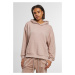 Women's Terry Oversized Hoodie powder pink