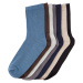 Trendyol Multi-Colored 7-Pack Plain Textured Ankle-Long Socks