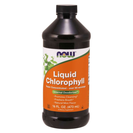 NOW® Foods NOW Chlorophyll Liquid (Chlorofyl), 473 ml