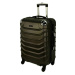 Čierny odolný cestovný kufor do lietadla &quot;Premium&quot; - veľ. M