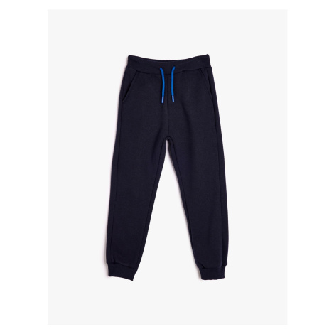 Koton Tied Waist Pocket Detailed Jogger Sweatpants