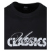 Urban Classics Tričko 'Cursive Bold'  čierna / biela