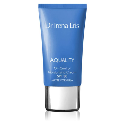 Dr Irena Eris Aquality Oil-Control Moisturizing Cream hĺbkovo hydratačný krém proti vráskam SPF 