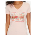 Guess Tričko W4GI23 J1314 Ružová Slim Fit