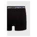 Boxerky Karl Lagerfeld pánske, čierna farba