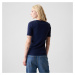 Tričko GAP Modern Crewneck T-Shirt Navy Uniform