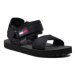 Tommy Jeans Sandále Tjm Sandal Luxe EM0EM01387 Čierna