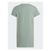 Adidas Každodenné šaty Animal Print Tee Dress IB8603 Zelená Regular Fit