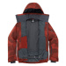 Salomon BRILLIANT JKT M Pánska lyžiarska bunda, červená, veľkosť