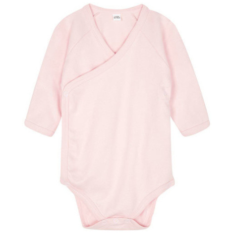 Babybugz Detské body s dlhým rukávom BZ60 Powder Pink