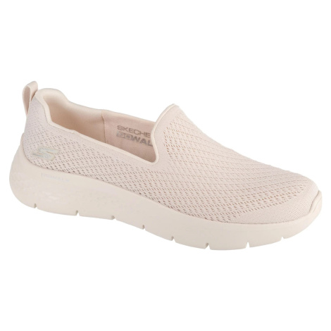 PÚDROVÉ DÁMSKE SLIP-ON TENISKY SKECHERS GO WALK FLEX - OCEAN SUNSET 124819-NAT