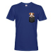 Pánské tričko Foxteriér v kapsičce - kvalitní tisk a rychlé dodání