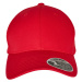 Flexfit 110 Curved Visor Snapback Red