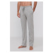 Pyžamové nohavice Polo Ralph Lauren pánske,šedá farba,jednofarebné,714844762003