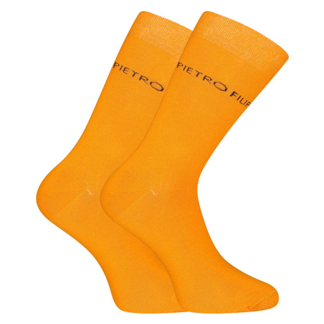 Pietro Filipi High Bamboo Orange Socks
