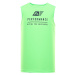 Men's quick-drying tank top ALPINE PRO MIXED neon green gecko