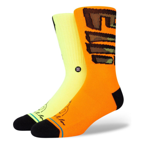 Stance Cinelli RP Crew Sock - Unisex - Ponožky Stance - Žlté - A556C21CIN-MUL