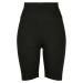 Women's High Waisted Cycling Shorts - Black