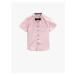 Koton Short Sleeve Shirt Classic Collar Cotton Bow Tie