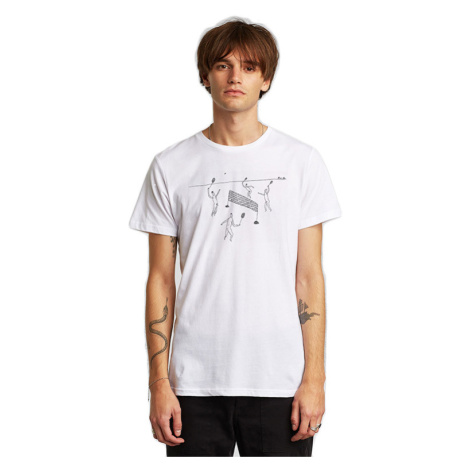 Dedicated T-shirt Stockholm Badminton White