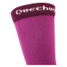 Detské vysoké turistické ponožky Crossocks fialové 2 páry