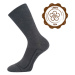 Voxx Linemul Unisex ľanové ponožky - 3 páry BM000003486300101053 antracit melé