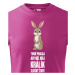 Detské tričko s vtipnou potlačou Králik - pre majiteľov králikov