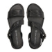 Calvin Klein Jeans Sandále Flat Sandal V3A2-80825-1688 S Čierna