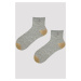 Dámske ponožky Noviti s trblietavými prvkami SB028 Sivá