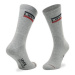 Levi's® Súprava 2 párov vysokých ponožiek unisex 902012001 Sivá