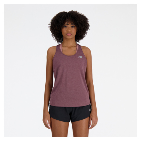 Dámske tričko New Balance WT41250LRC – fialové