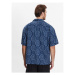 BDG Urban Outfitters Košeľa BDG AO DOT PRINT SHIRT 76742592 Modrá Classic Fit