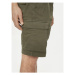 Pepe Jeans Bavlnené šortky Gymdigo Cargo Short PM801077 Kaki Regular Fit