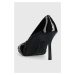 Kožené topánky chelsea Karl Lagerfeld SARABANDE čierna farba, KL30919D