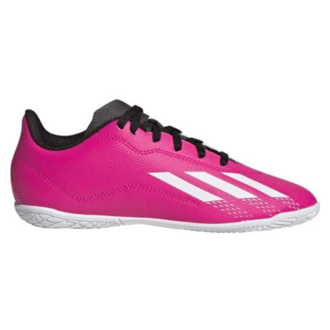 adidas X SPEEDPORTAL.4 IN J Detská halová obuv, ružová, veľkosť