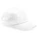 Beechfield Unisex športová šiltovka B188 White