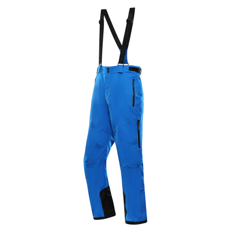 Men's PTX Diaphragm Ski Pants ALPINE PRO LERMON electric blue lemonade