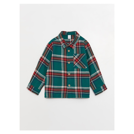 LC Waikiki Long Sleeve Plaid Baby Boy Shirt