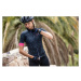 Dámsky cyklistický dres Rogelli Terrazzo modro/ružový ROG351485